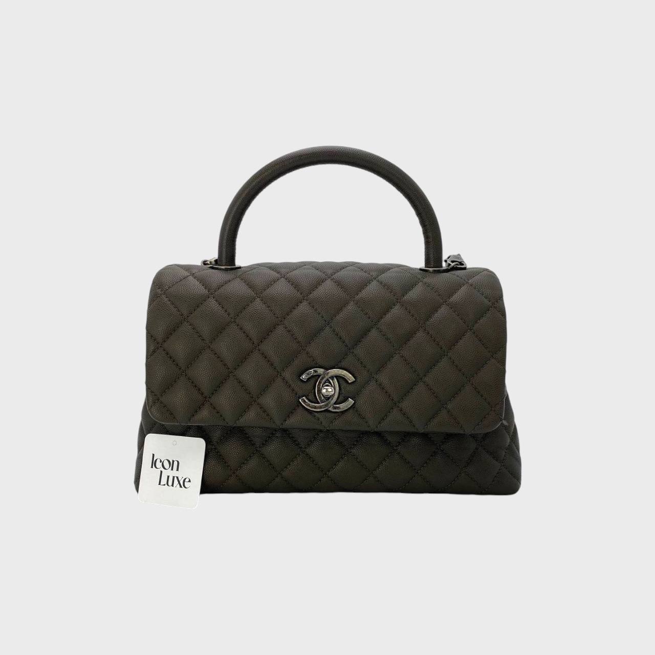 Chanel Coco Olive Top Handle