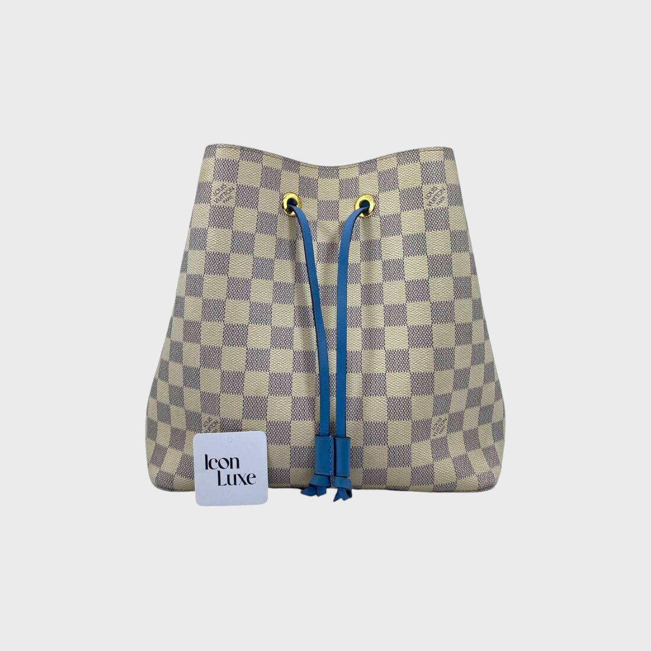 LV Neonoe Damier Azur