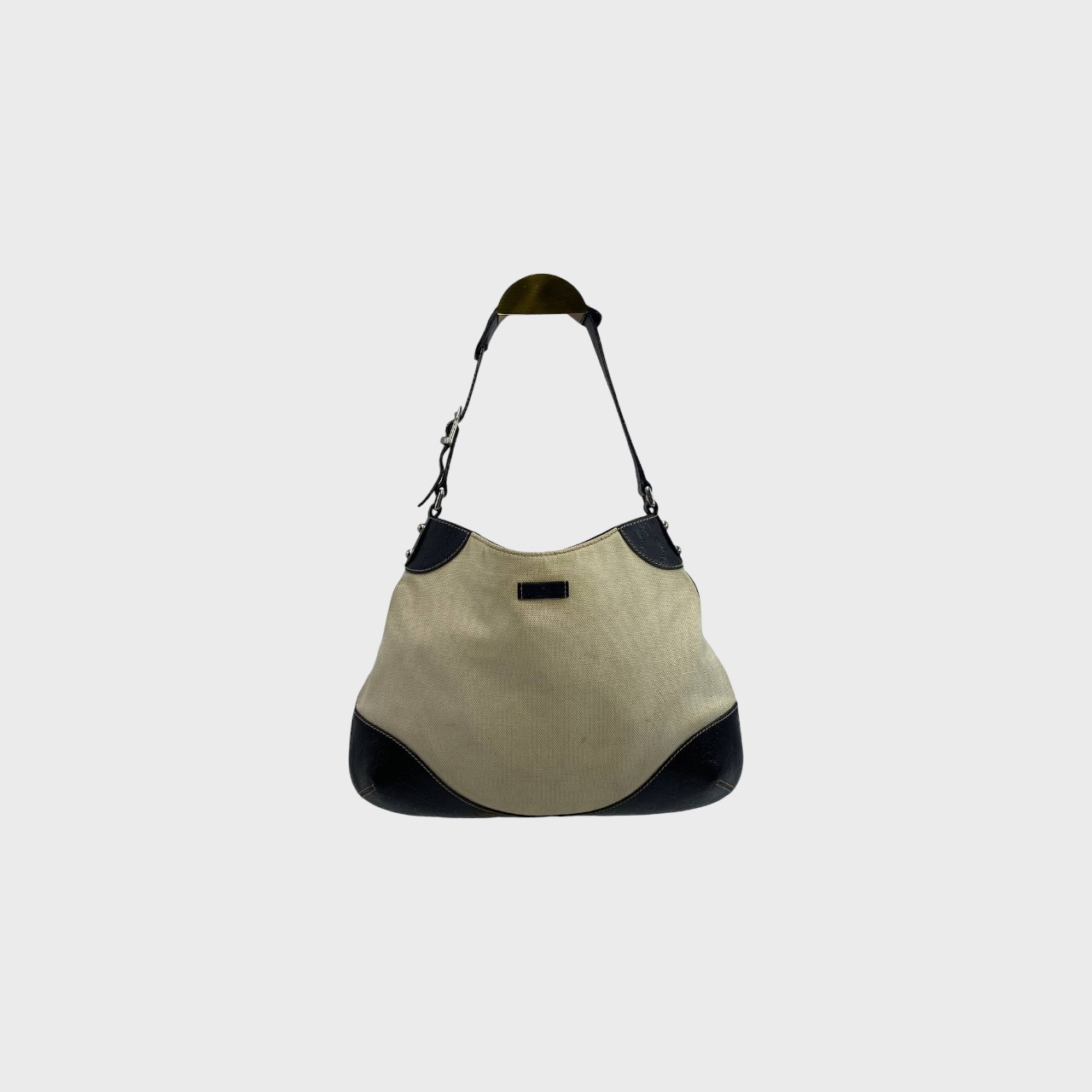 Gucci Canvas White Hobo