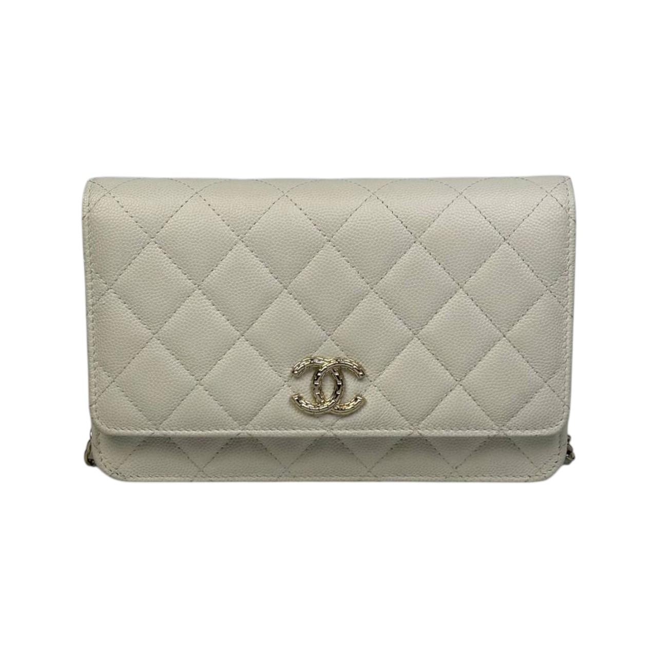 Chanel WOC White